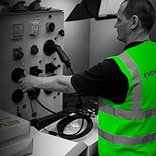 Cabo de carregamento de veículos elétricos em espiral de mola de tipo 2 a tipo 2 16A 32A Cabo de carregamento de veículos elétricos 3