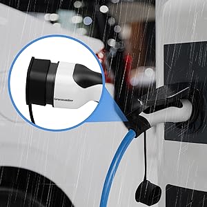 Cabos de carregamento de veículos elétricos masculino para feminino Tipo 2 enrolado SAE J1772 Tipo 1 1 / 3 Fase 3.6KW - 22KW 5