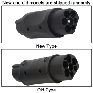 Adaptador EVSE de tipo 2 a tipo 1 IEC 62196 a SAE J1772 Adaptador de carregador de automóveis elétricos 4