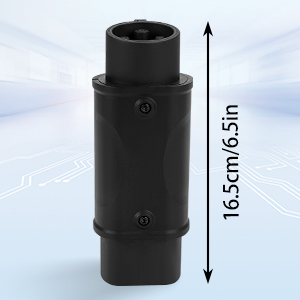 Adaptador EVSE de tipo 2 a tipo 1 IEC 62196 a SAE J1772 Adaptador de carregador de automóveis elétricos 5