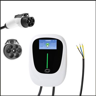 7KW Home Ues Veículo Elétrico Ponto AC EV Wall Box Com Estação instalada em casa