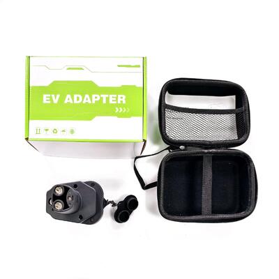 Adaptador de Carregador Rápido Tesla SIXPENCE CCS2 para NACS AC+DC Plug Conectores EV Novo Estado Modelo 3/X/Y/S