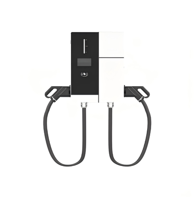 Sixpence New DC Double Gun 40kW 4G Ethernet OCPP1.6J RFID Wallbox Carregador de veículos elétricos de carregamento rápido CCS2+CCS2 Carregador de plugue IP54